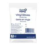 Vinyl Gloves in a Bag, Powder-Free
