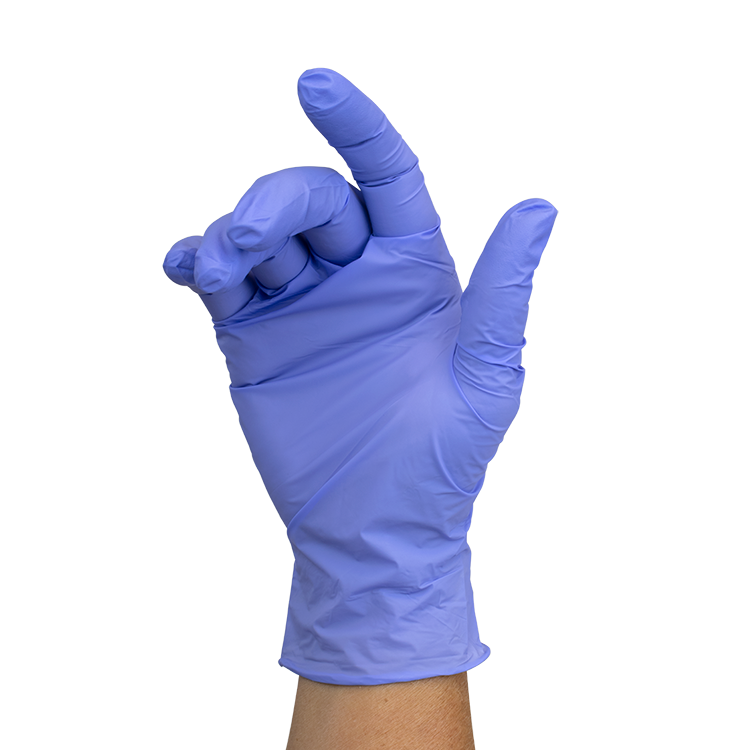 DynaPlus Nitrile Exam Gloves, Powder-Free