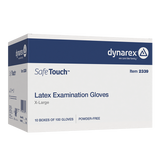 Safe-Touch Latex Exam Gloves, Powder-Free