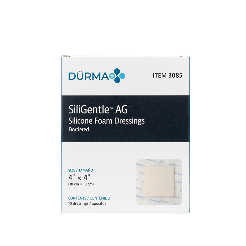 SiliGentle™ AG Silicone Foam Dressings