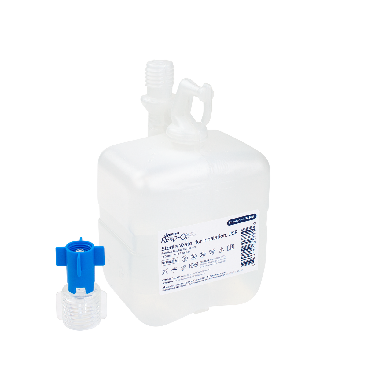 Prefilled Bubble Humidifier