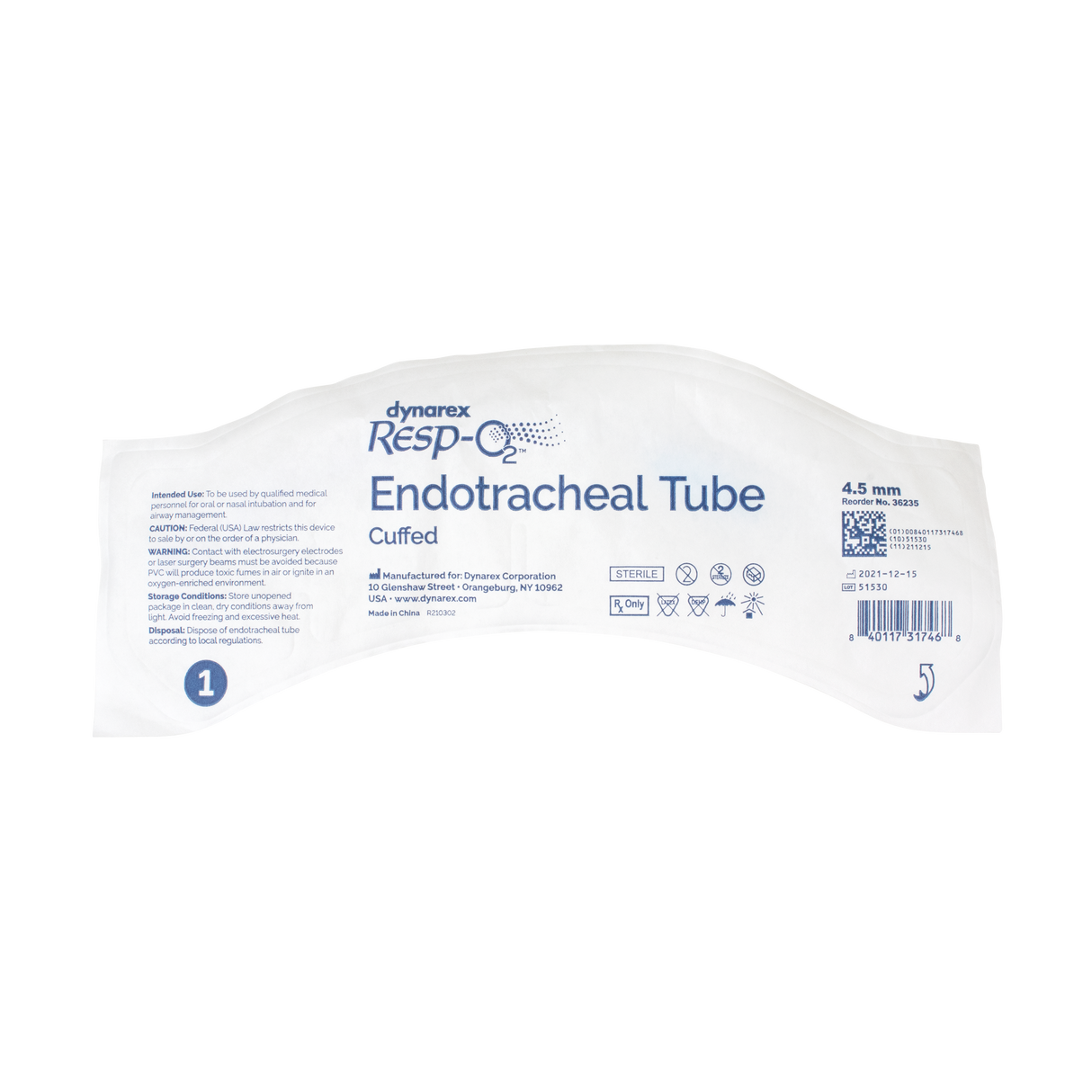 Endotracheal Tube - Cuffed