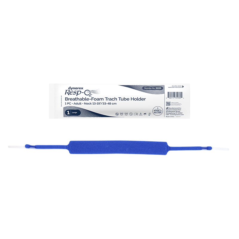 Breathable-Foam Trach Tube Holders