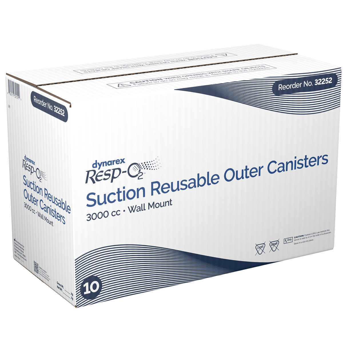 Reusable Outer Suction Canisters