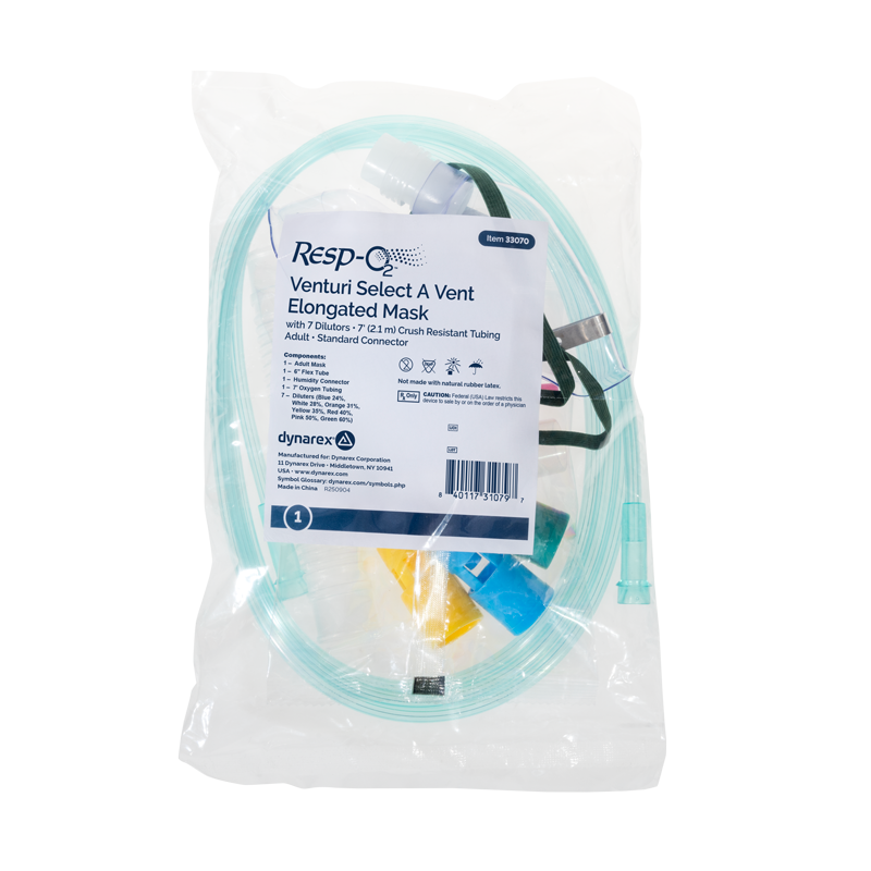 Venturi Masks - With Dilutors or Dial