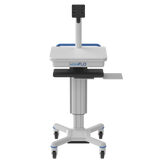 workFLO® Single Monitor Workstation on Wheels