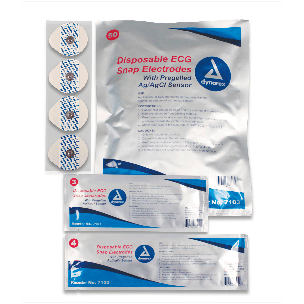 Snap Electrodes - Disposable
