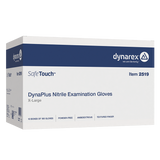 DynaPlus Nitrile Exam Gloves, Powder-Free
