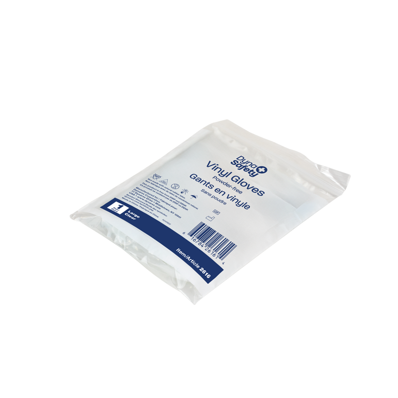 Vinyl Gloves in a Bag, Powder-Free