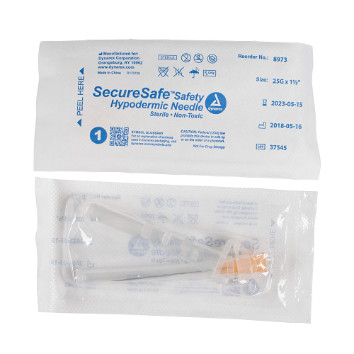 SecureSafe™ Safety Hypodermic Needles