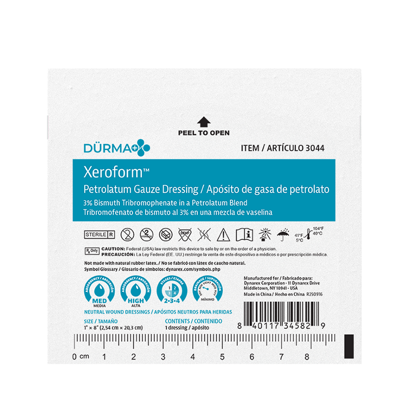 Xeroform™ Petrolatum Gauze Dressings