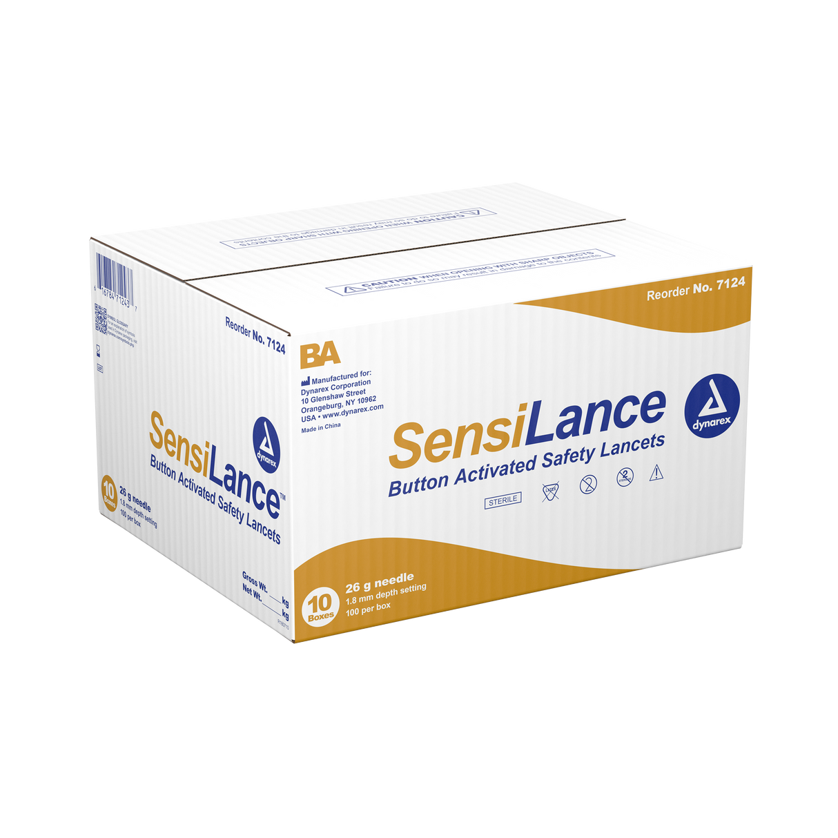 Safety Lancets - Button and Pressure
