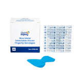 Blue Metal Detectable Woven Bandages