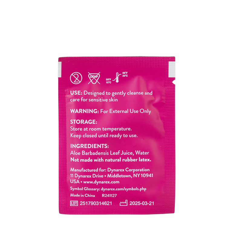 HerCare Necessities Feminine Hygiene Wipes, Pocket Size, 5 1/2" x 8"