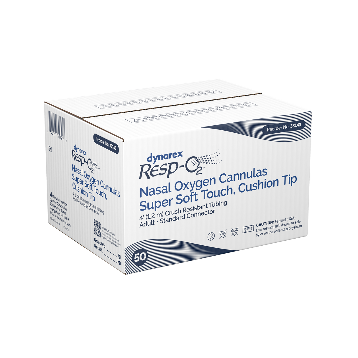 Nasal Oxygen Cannulas - Super Soft Touch -  Cushion Tip