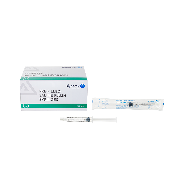Pre-Filled Saline Flush Syringes
