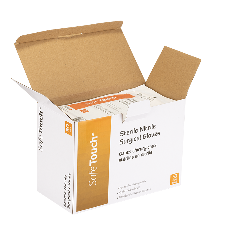 Sterile Nitrile Surgical Gloves, Powder-Free