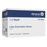 Safe-Touch Latex Exam Gloves, Powder-Free