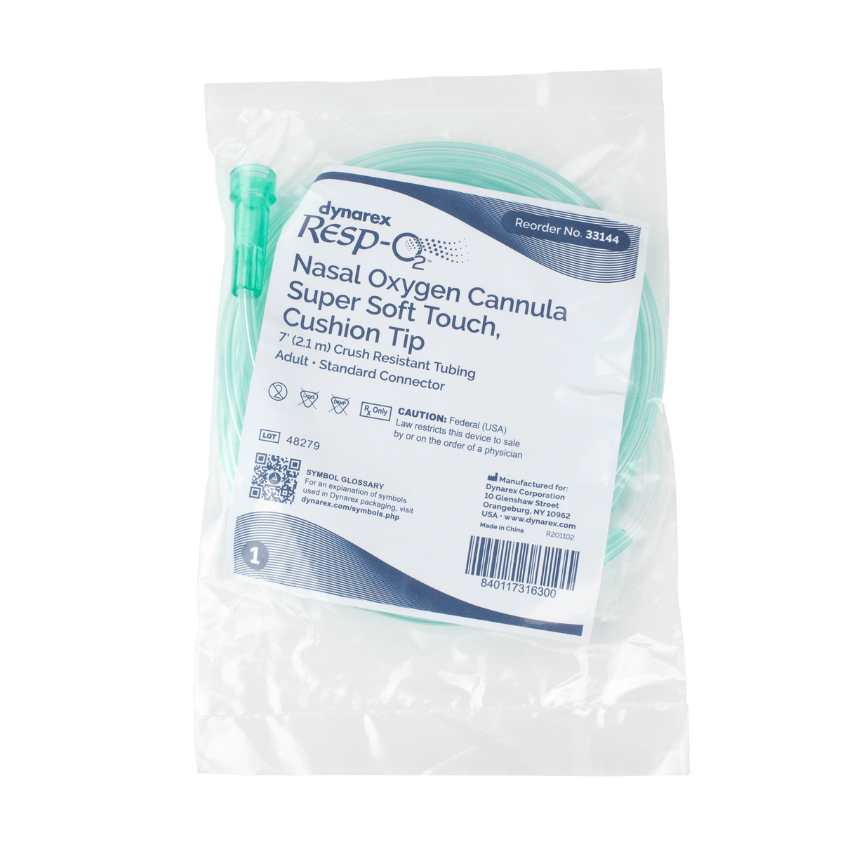 Nasal Oxygen Cannulas - Super Soft Touch -  Cushion Tip