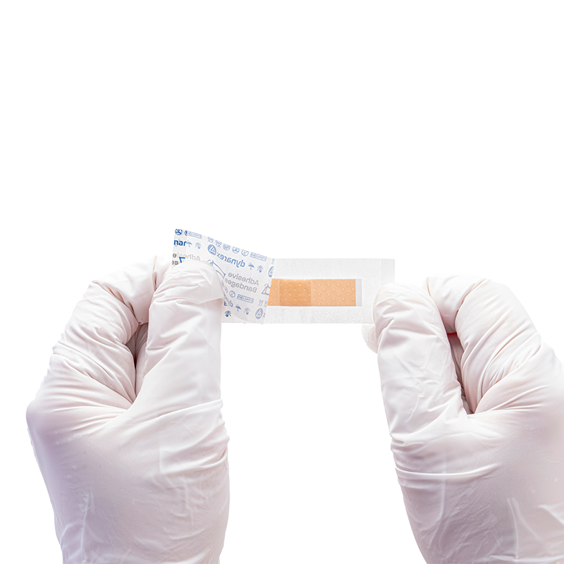 Sheer Plastic Adhesive Bandages — Sterile
