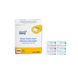 Sheer Plastic Adhesive Bandages — Sterile
