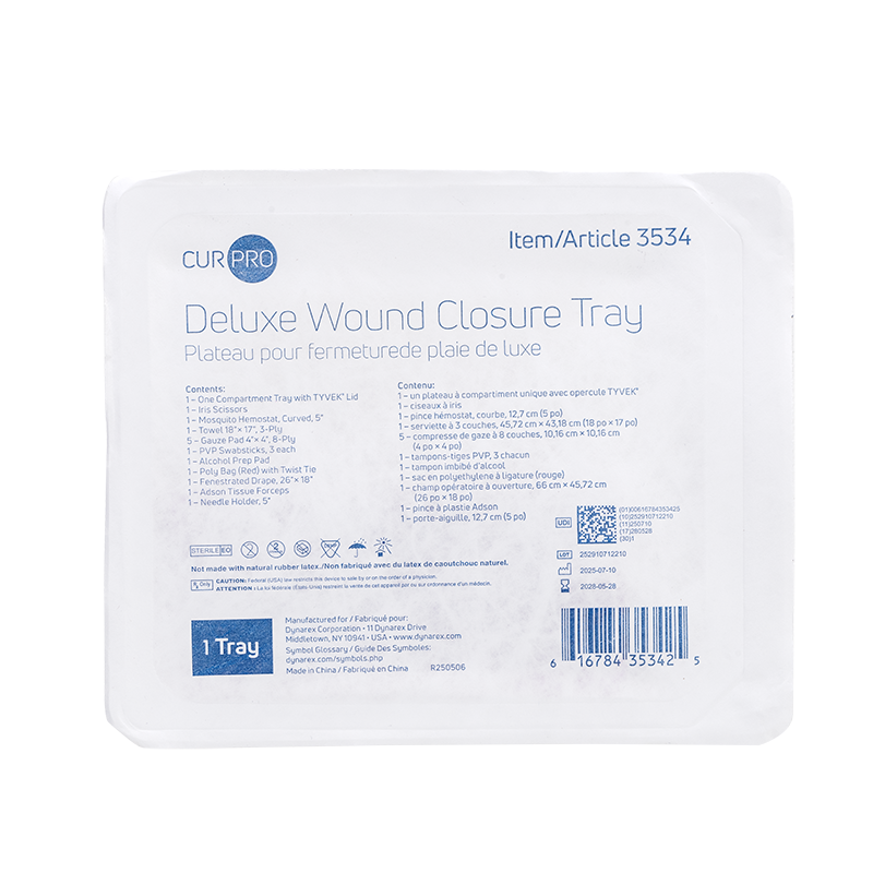 Deluxe Wound Closure Trays