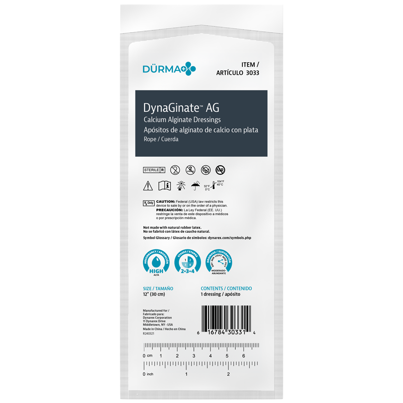 DynaGinate™ AG Calcium Alginate Dressings